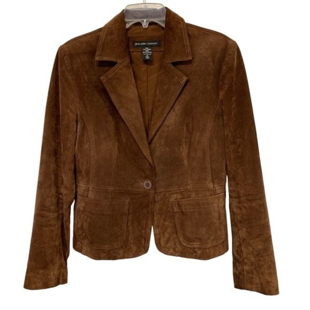 New York & Company Brown Blazer